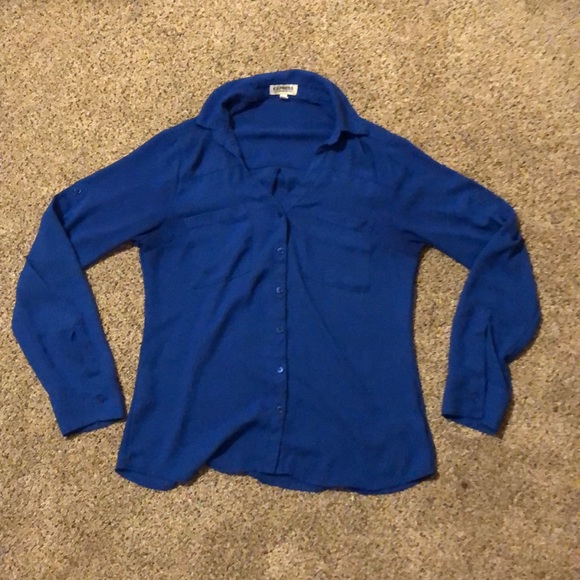 Royal Blue Express Portofino Shirt - Picture 1 of 7
